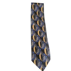 Ermenegildo Zegna 100% Silk Patterned Tie
